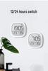 Multifunctional Slim LCD Clock with Temperature, Humidity, Magnetic Alarm