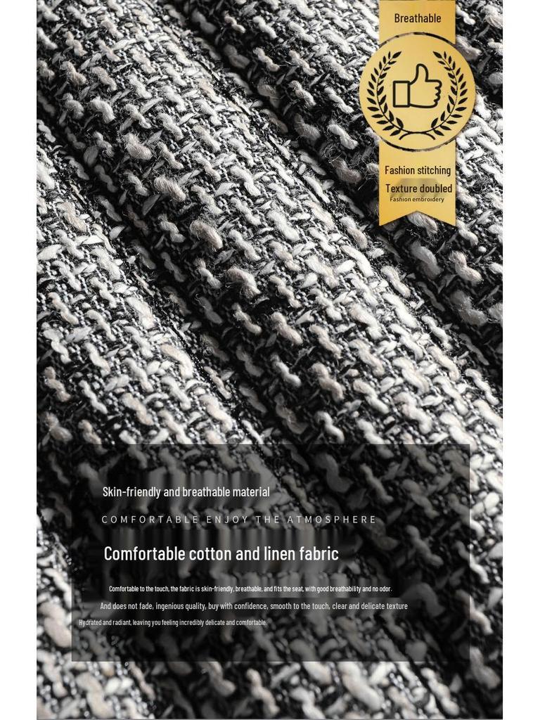 Hyundai Car Seat Cushion Cover for Reina, Elantra, Avante, Verna, Accent - Linen, Fits Five-Seat Models