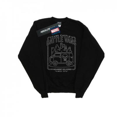 Womens/Ladies The Punisher Frank CastleÂ´s Battle Vans Sweatshirt