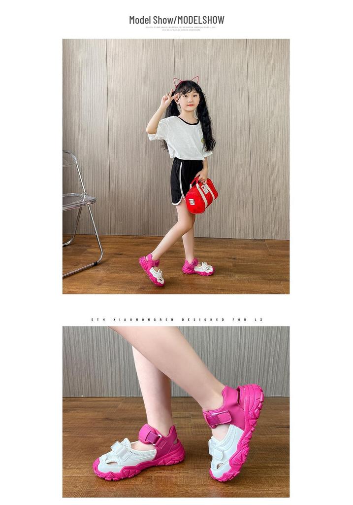 2026 Kids’ Candy Sandals: Summer Breathable Mesh Unisex Sports Shoes