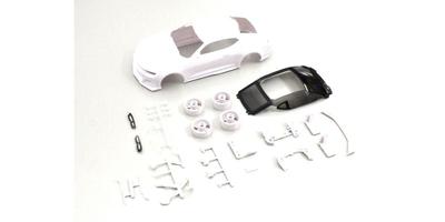 Kyosho White Body Set Chevrolet Camaro ZL1 1LE Unpainted Body Set with Wheels MZN199