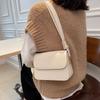 Premium Small Bag New Versatile Retro Small Square Bag Autumn and Winter Simple and Fashionable Shoulder Messenger Bag