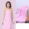 New Bath Towel Household Women Wearable Wrap Adults Absorb Water Polyester Dry Hair Skirt Long Style Bathroom Washable Bathrobe