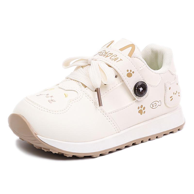 Meisjes Lente & Herfst Zachte Zool Cartoon Prinses Sneakers