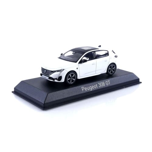 

NOREV B Peugeot 308 GT 21 Pearl White 1/43 Scale Model 473934