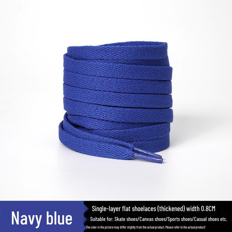 

Adaptable AF1 AJ1 Dunk Original Solid & Multi-Color Flat Sneaker Shoelaces 80cm