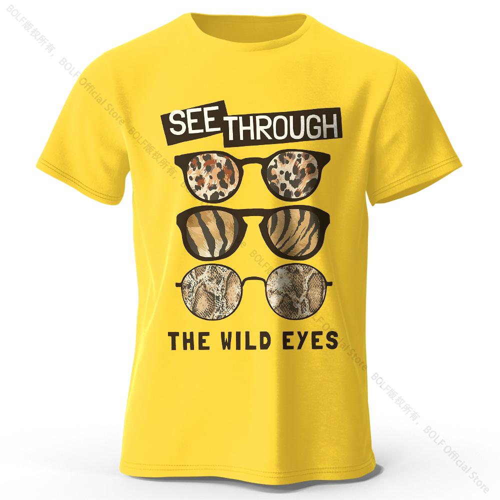 

Модная хлопковая футболка с принтом для мужчин и женщин, футболка с мультяшным принтом из мягкой ткани, повседневная летняя уличная одежда XXXL жёлтый