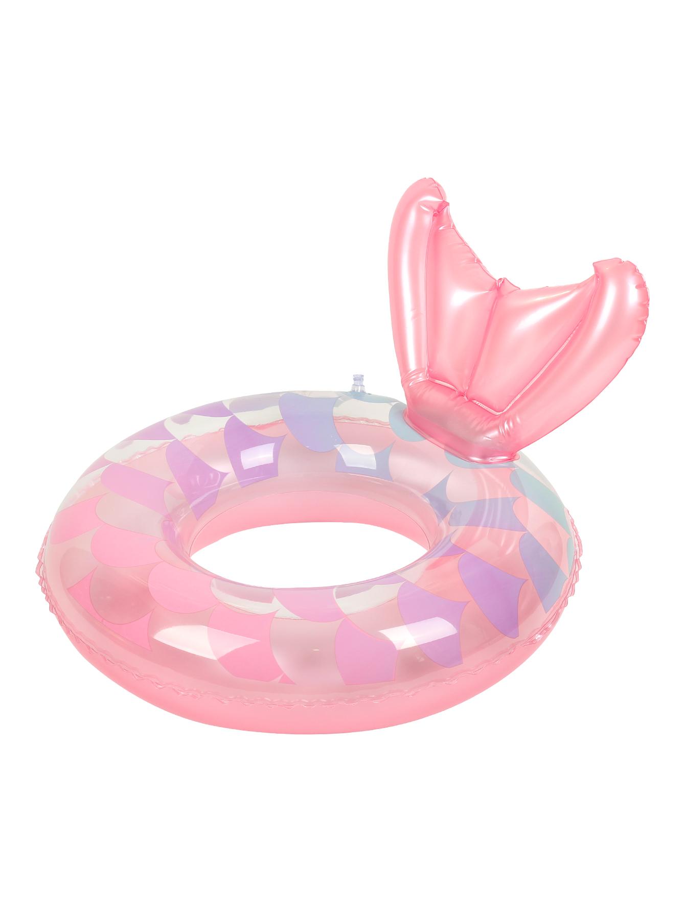1PC Mermaid Tail Swim Ring, Cute and Fun Pool Float, Outdoor Pool and Beach Float, Party Float