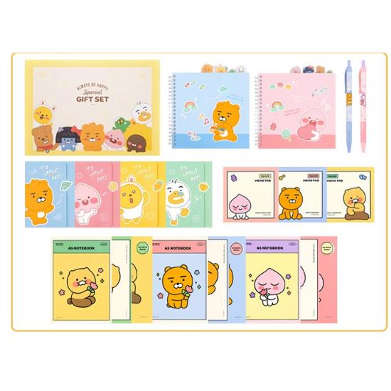 Kakao Friends Random Character Stationery Gift Set A (7 Items)