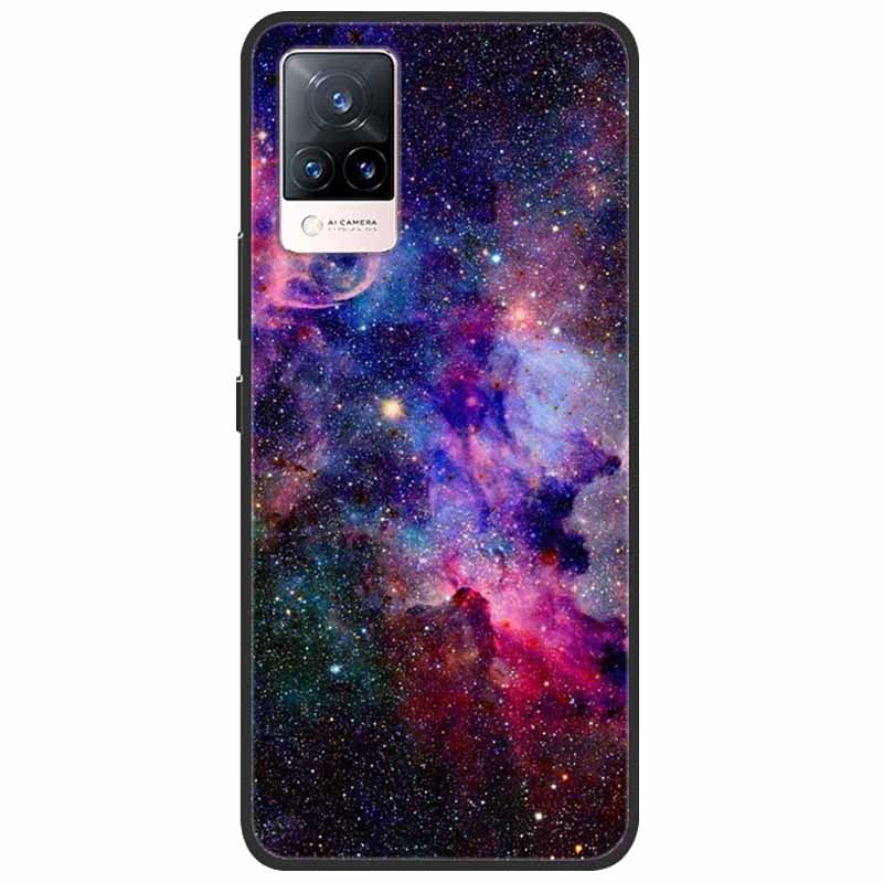 Miękkie Silikonowe Etui Na Telefon Dla vivo V21 5G 4G V21E V2027 Y11S Y12S V20 V2025 V 21E TPU Coque Pokrowiec Dla Vivo V 21e 21 Ochronne