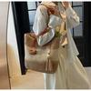 Holiday Wind Beach Straw Bag Women's Summer New Hollow Woven Bag Large Capacity Commuter Shoulder Armpit Bag