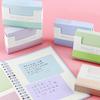 150Pcs Colored Index Cards Non-Sticky Smoothly Writing Vibrant Color Compact Size Wide Application Thick Message Notepads Index Flashcards Office