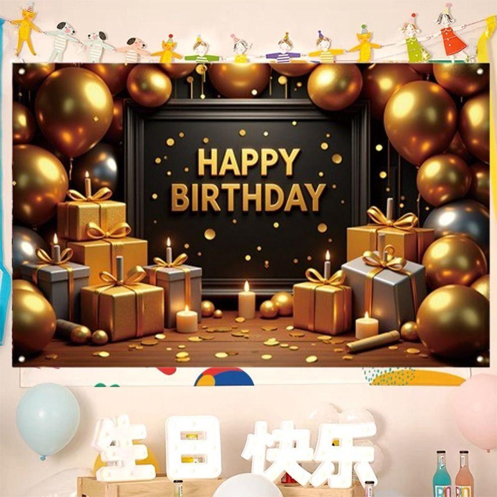 Polyester Birthday Party Background Celebrate Photography Backdrops  Adults Kids