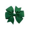 2/4/10 piezas 3'' Lazos de Cinta Sólida Pinzas para el Cabello para Bebés Niñas Lazos Hechos a Mano Pasadores Pasadores Accesorios para el Cabello para Niños