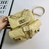 Xiaoxiang genuine leather little frog mini backpack women's high-end sense versatile first layer sheepskin rhombus chain bag small backpack