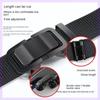 Toothless Nylon Canvas Belt Outdoor Simple Casual All-Match Men's Leather Belt Youth Belt