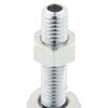 Kijima Motorcycle Parts Turn Signal Stay Shaft Type Set of 2 M8 88 x 34mm Plated 217-1041