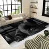 Anime French Bulldogs Floor Mat Cheaper Anti-slip Modern Living Room Balcony Printed Bedside Mats
