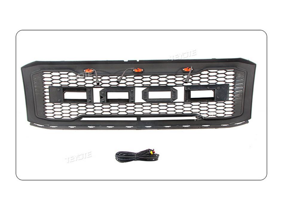 07-17 Ford Expedition Conqueror Grille Modified Front Bumper