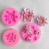 3D Lotusblumen Silikonform DIY Küchen Backwerkzeug Schokolade Fondant Kuchen Dekoration Geburtstag Hochzeitsparty Backform