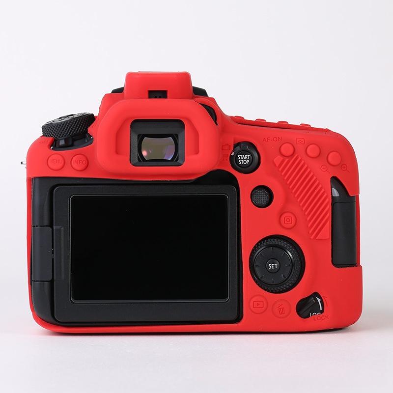 Macaron - Colored Silicone Case for Canon EOS 90D - Special - Purpose DSLR Protective Cover & Camera Bag