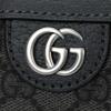 Gucci Ophidia Silver Logo Zipper Canvas And Leather Trim Crossbody Bag Men bags Gray 699439-UULHK-8576