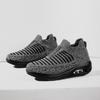 Fashion Women Sneakers 2025 Spring Flat Shoes Slip On Platform Sneakers for Women Black Breathable Mesh Sock Sneakers Shoes