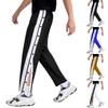 Herren Colorblock geknöpfte Basketballhose Herren Outdoor Sport Freizeithose