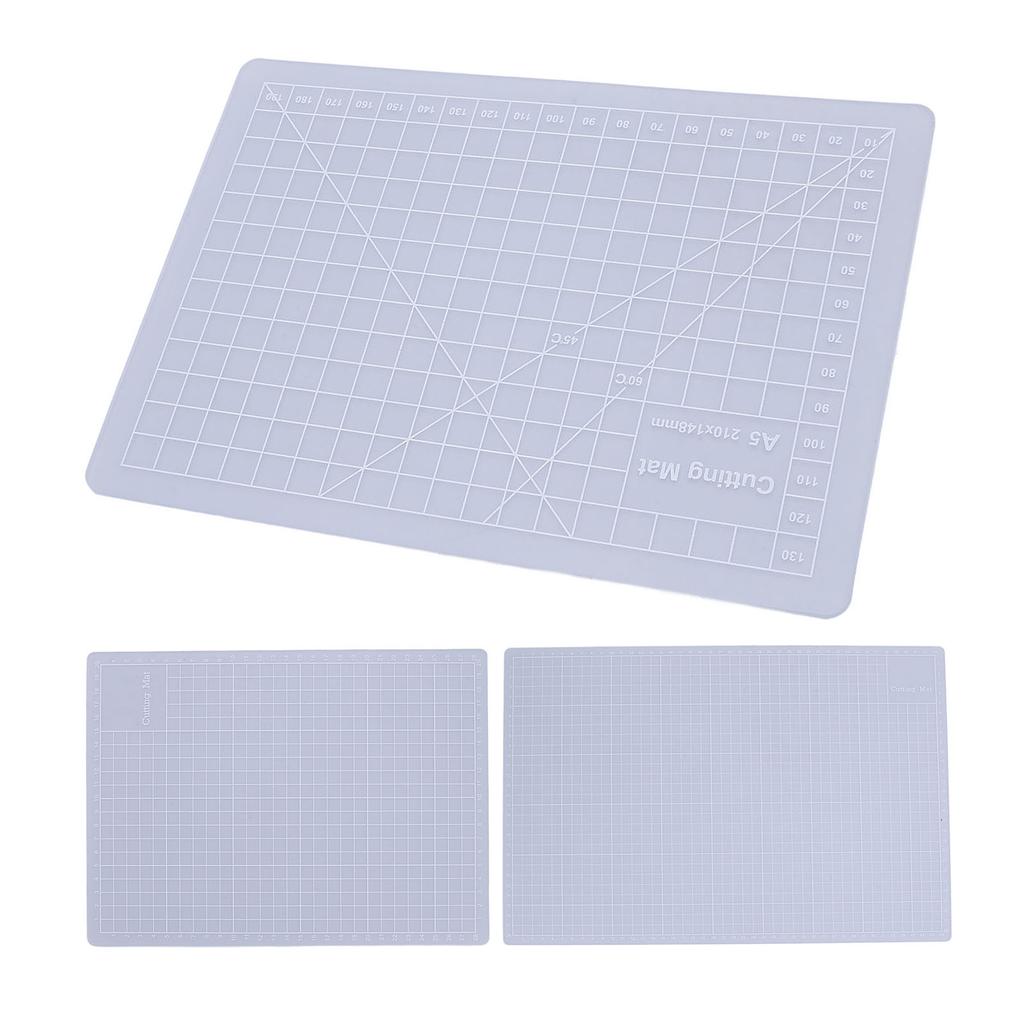 Transparent Cutting Mat Composite PVC Versatile Non Slip Pad Board for Crafting Writing Painting