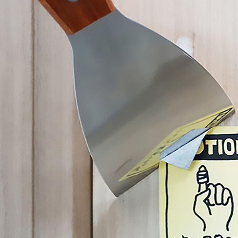 Briskstyle többfunkciós fa kaparó spatula rágógumi kaparó véső