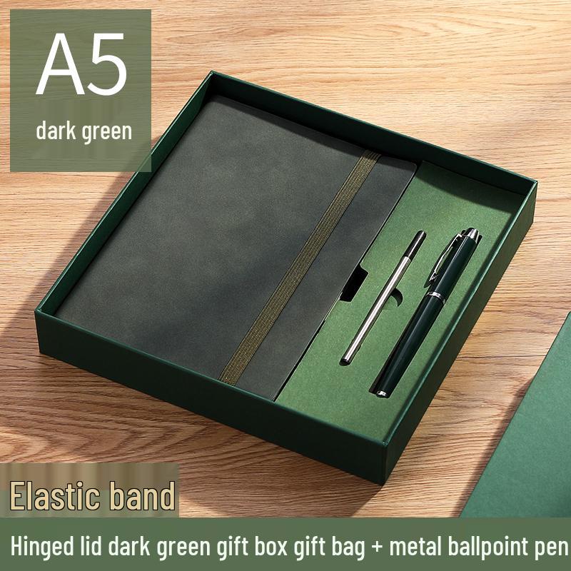 A5 Premium Soft Cover Business Meeting Notebook - Sheepskin, Thickened, 20 Sheets