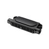 Auto-Ventilator USB-wiederaufladbar Dual-Turbo ABS-Kühlventilator für Komfort auf dem Rücksitz