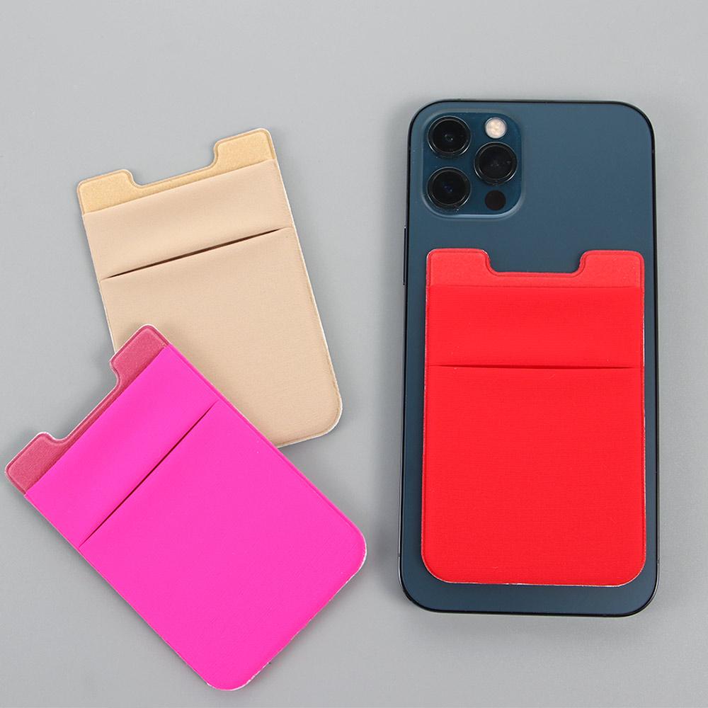 Credit Card Holder Card Sleeve Mobile Wallet Storage Wallet Phone Back Pocket Phone Card Holder