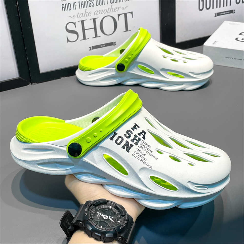 Fashion Flat Sole 38-44 Man Water Boots Slippers Men's Flip Flops 48 Size Shoes Sandal Brand Sneakers Sport Different Sepatu Tines