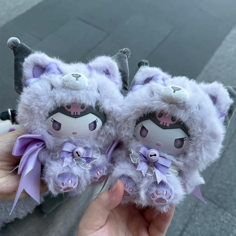 Puppenfiguren Fox Island Blind Box Cinnamoroll Vinyl Plüsch Anhänger Überraschungsbox My Melody Anime Puppe Mystery Bag Spielzeug