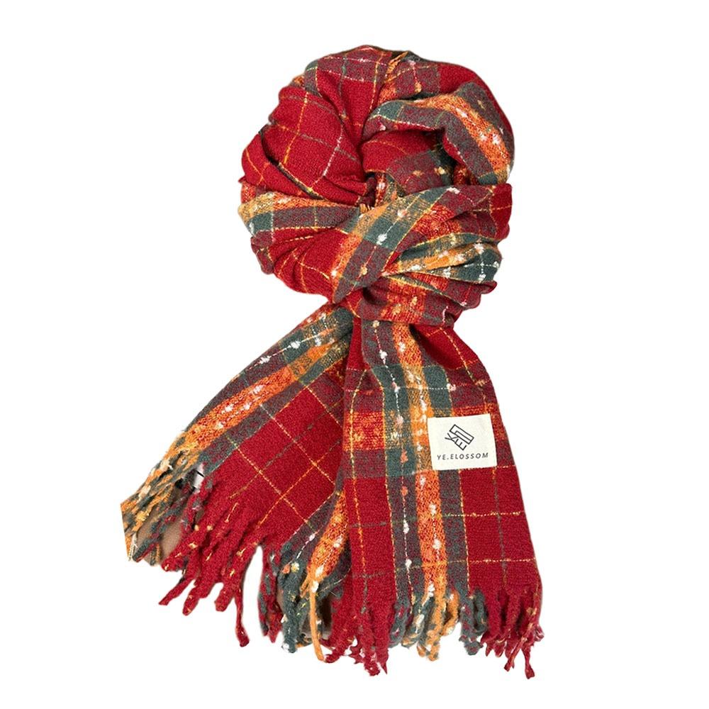 

Warm Knit Scarf Soft Neck Warmer Fashion Neck Scarf Women Men 9