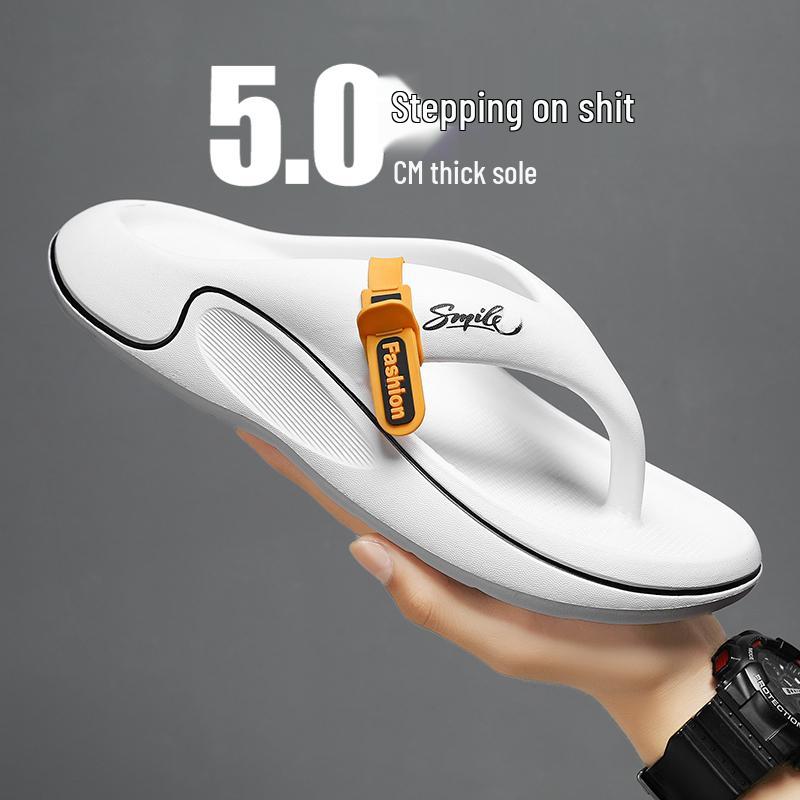 Men's Summer Flip-Flops: Cool, Non-Slip, Soft Sole, Deodorant Sports Sandals for Beachwear