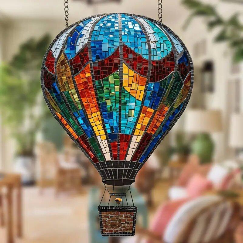 Heart Balloon Led Light With Acrylic Hanging Decor For Romantic Party Gifts