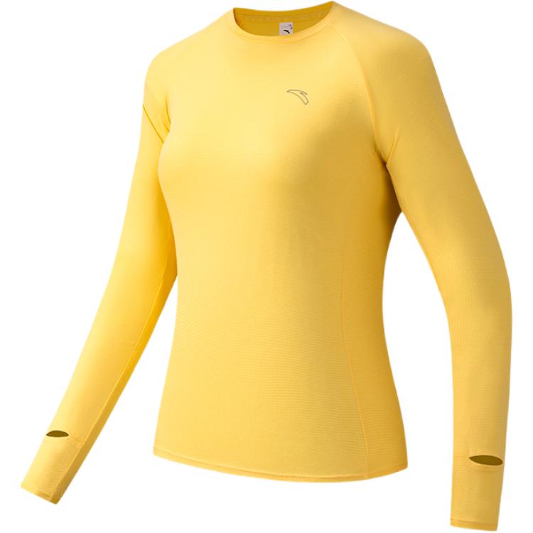 

Anta Solid Color Versatile Breathable Casual Long Sleeve T-Shirt Women Tops 962615401-4 2XL