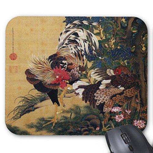 

Коврик для мыши Ito и Twin Photopad Jakuchu Jakuchu Цыплята-гортензии (Ито серия)