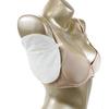 1 Pair Reusable Washable Underarm Armpit Sweat Absorbing Pads Shieds White