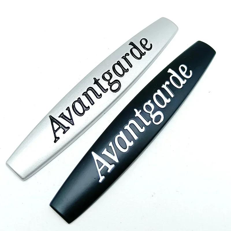 3D Metal Avantgarde Car Side Fender Emblem Badge Sticker For Mercedes Benz C E Class C180 W203 W204 W204 C300 E300 E320 E350 RT1