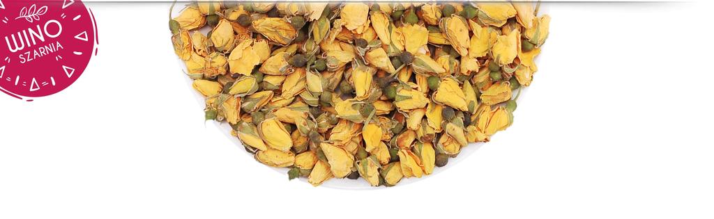 Suszone Pąki Róży Żółta Całe Kwiaty Jadalne - 1kg