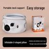 HEZHENG Smart Inflatable Travel Neck Massager Pillow Set CN plug (adapter included)