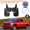 4x dla Chevrolet Silverado GMT900 1500 2500 3500 2007 2008 2009 2010 2011 2012 2013 Splash Mudguards Fender Mud Flap Akcesoria