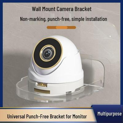 Punch-Free Wall-Mounted Camera & Router Shelf