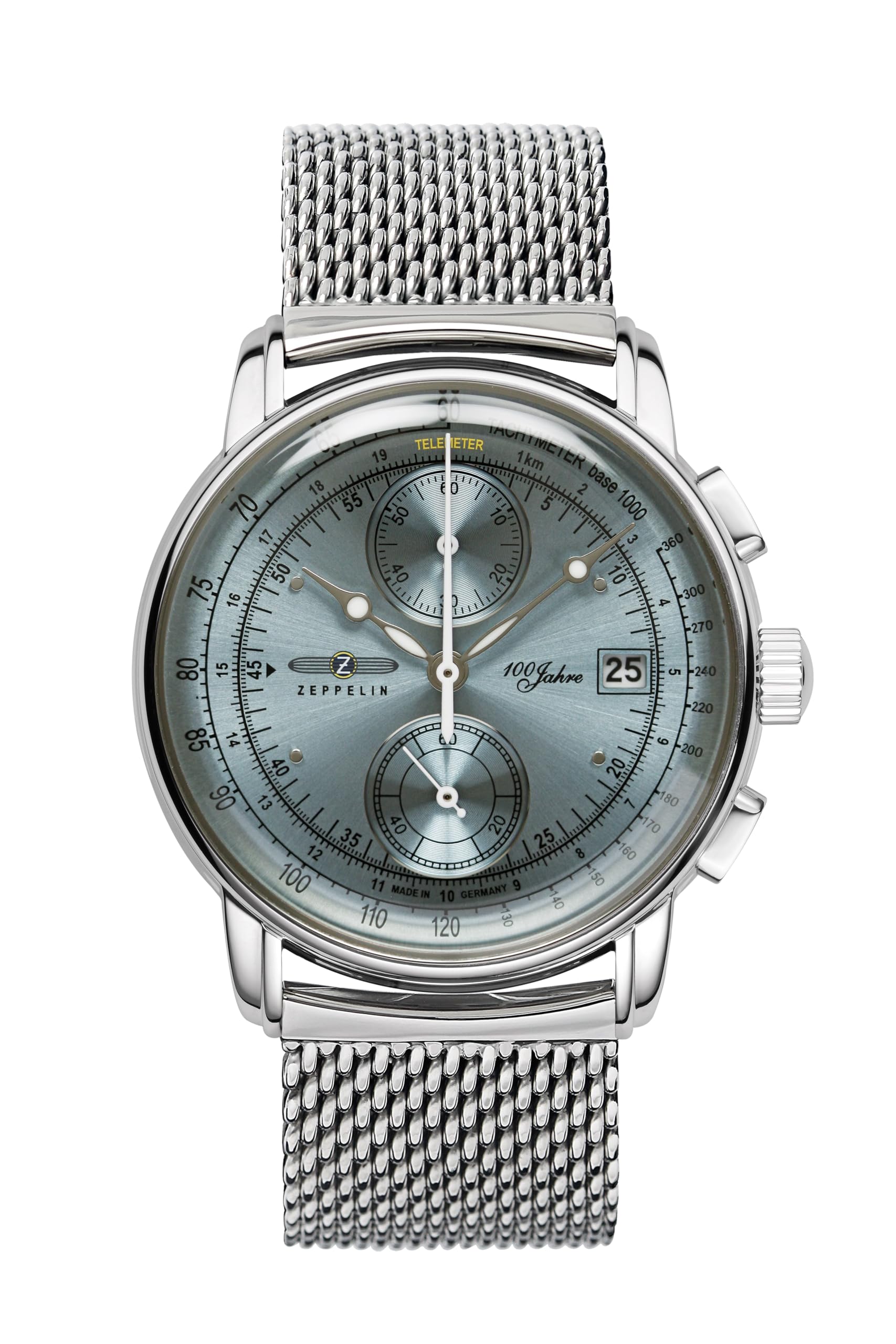 

Повсякденний годинник 100th Anniversary Edition Silver [Zeppelin] 8670-M4 Men s [Item] синій