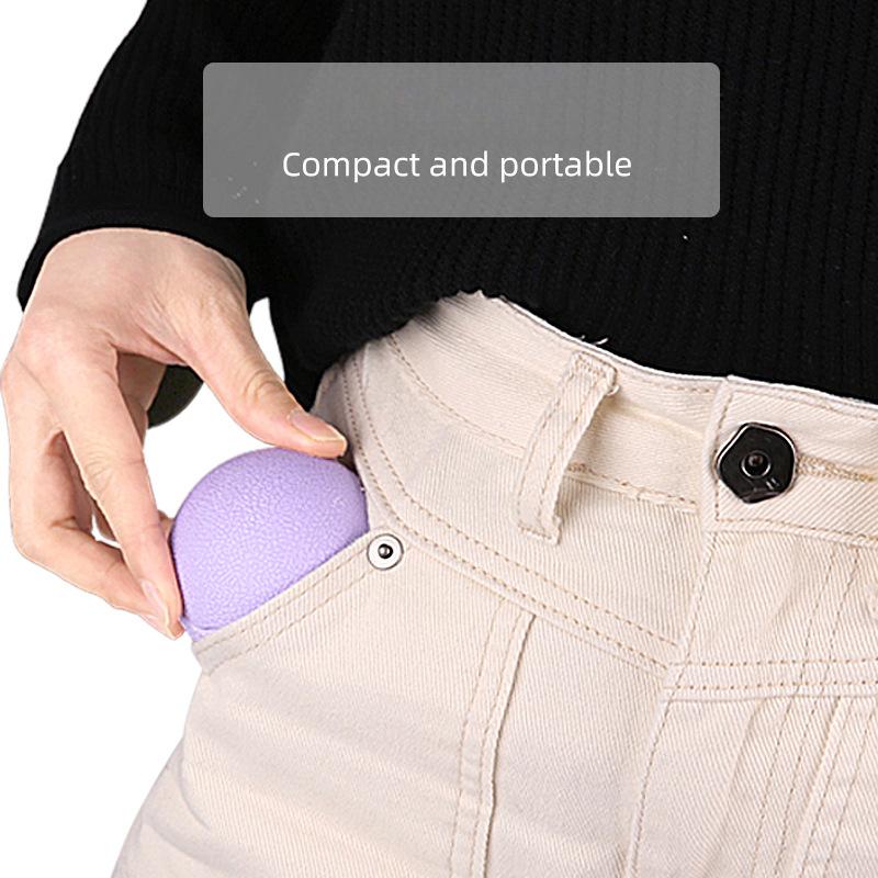 3-In-1 Massage Ball TPE Fascia Ball Handheld Massager Yoga Fitness Muscle Relaxation Rolling Ball Removable