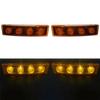 1Pair 24V LED Sunvisor Lamp Signal Light Top Lights Replacement Parts Accessories For Scania Truck Series 1798980 1910437 Yellow