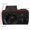 Fog Lamp Switch Headlight Control Switch Auto Accessory 4B1941531E 4B1941531 Replacement Part